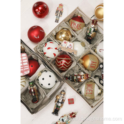 Glass Nutcracker Christmas Glass Nutcracker Christmas Ornaments Hand Blown Supplier
